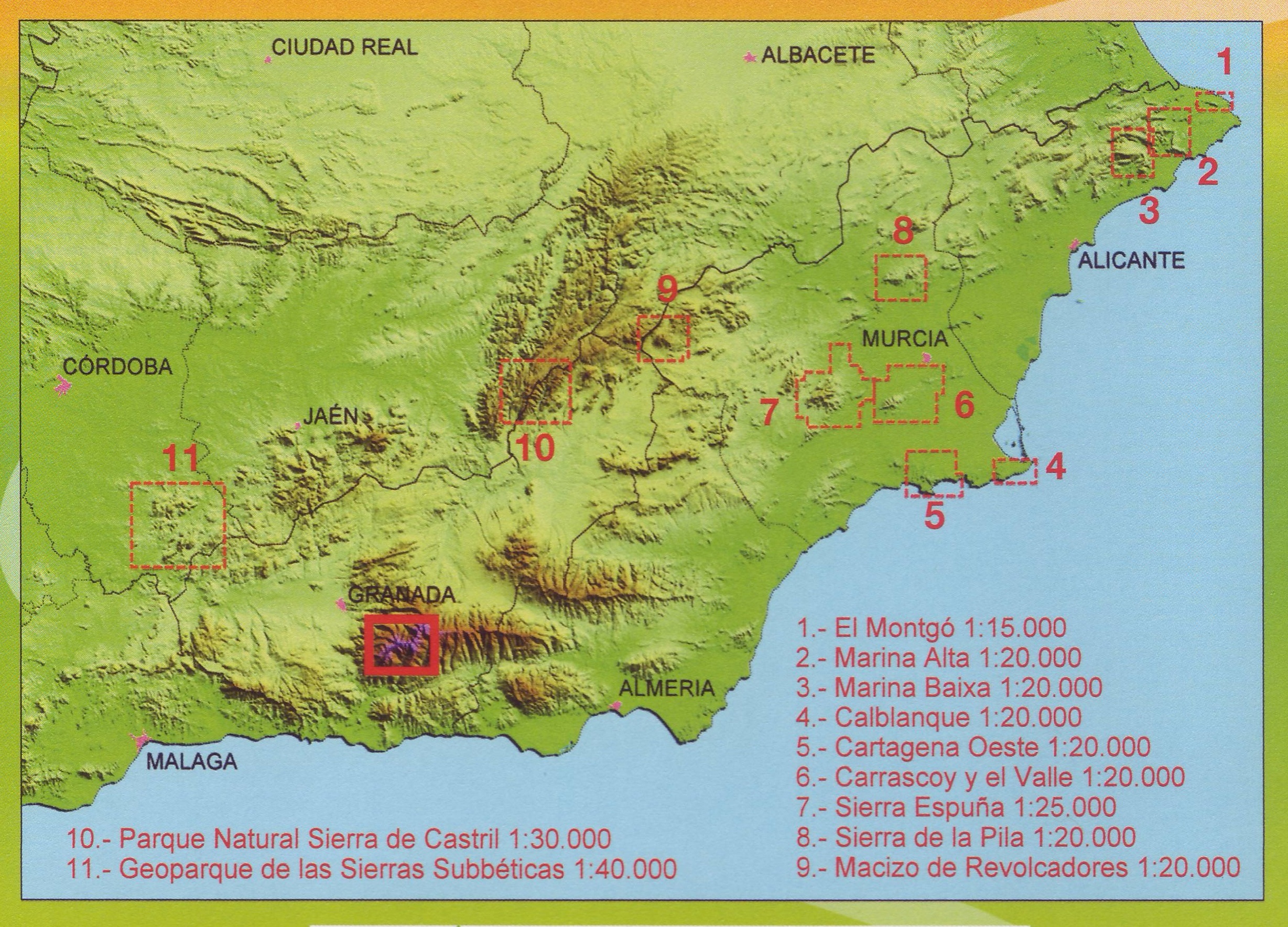 Mapa Fisico De Espana Sierra Nevada Images   SIERRA NEVADA.JPG